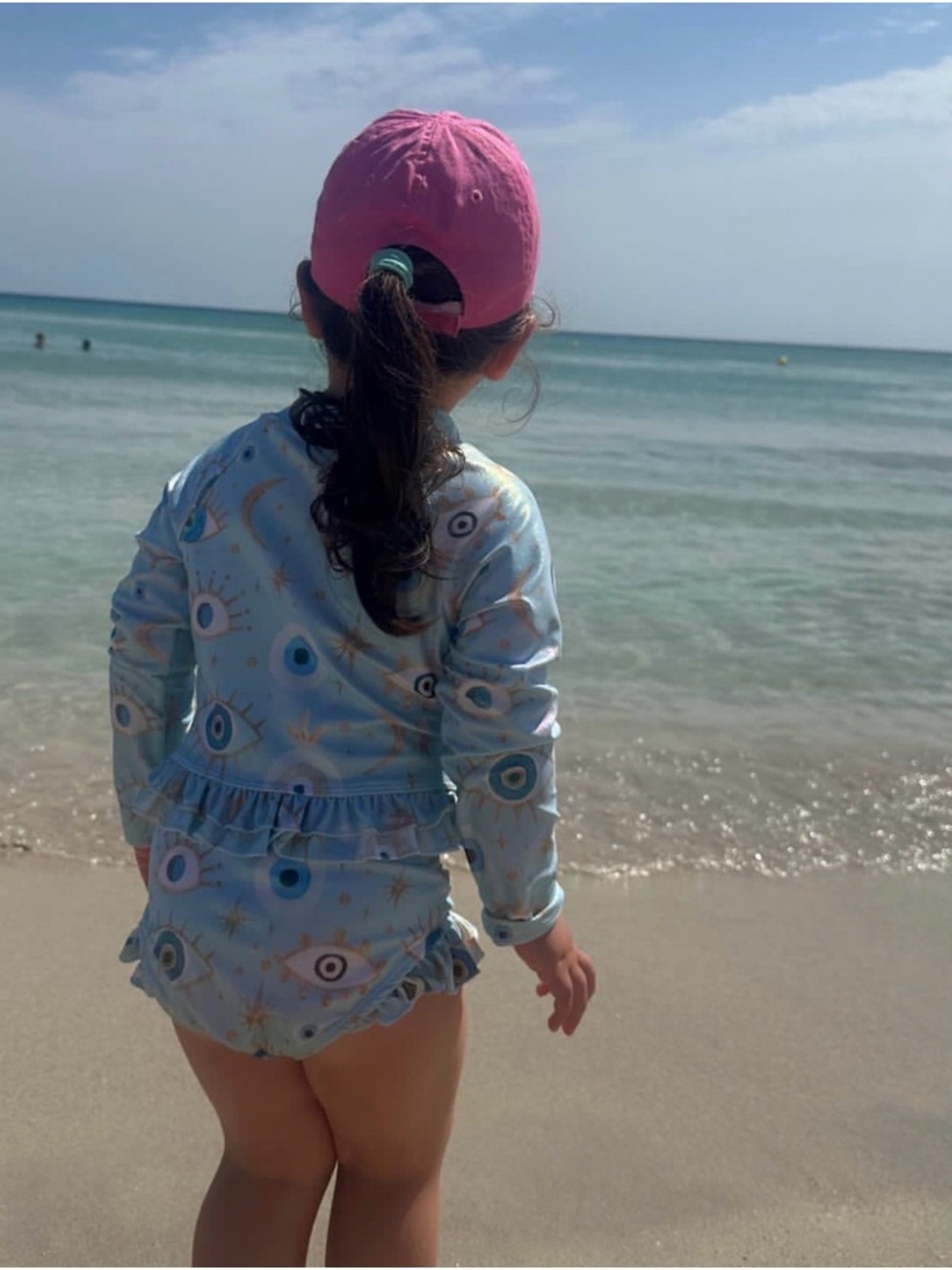 Posh Peanut - Celestial Fiona Long Sleeve Swimsuit (4T)